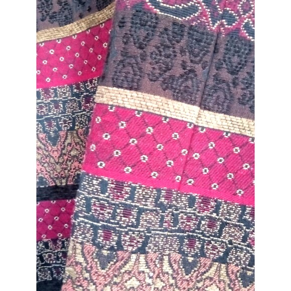 Coldwater Creek Women's Medium Tapestry Mixed Fabric Dinner Blazer Jacket - Picture 5 of 10